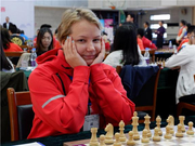 国象联赛第17轮对阵：居文君-古尼娜 李超-巴罗格