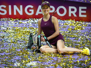 斯维托丽娜一纪录领跑WTA 能否效仿沃兹再突破