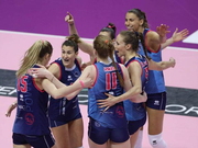 意大利女排联赛诺瓦拉2-3失利 埃格努28分难救主