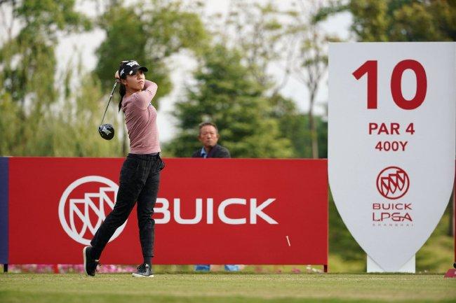 新西兰名将高宝璟(Lydia Ko)在2019别克LPGA锦标赛的参赛瞬间