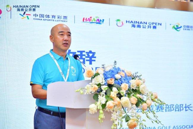 李今亮（图片源：海南公开赛官方资料）