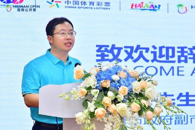 朱江（图片源：海南公开赛官方资料）