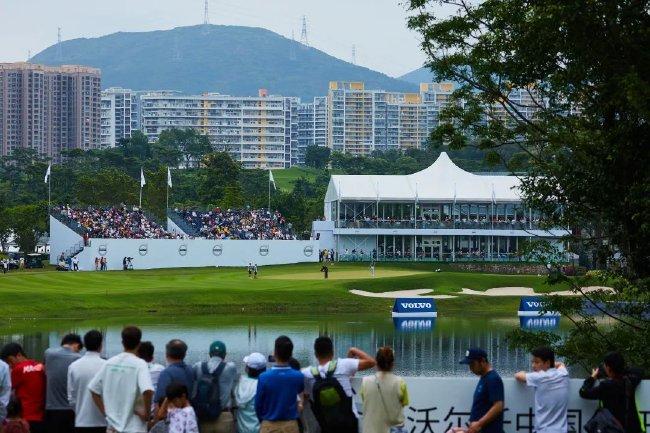 2019年沃尔沃中国公开赛现场