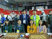 国象奥林匹克赛中国队再创历史 包揽男女冠军