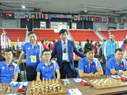 国象奥赛最终轮打响 中国男队女队均有望夺冠