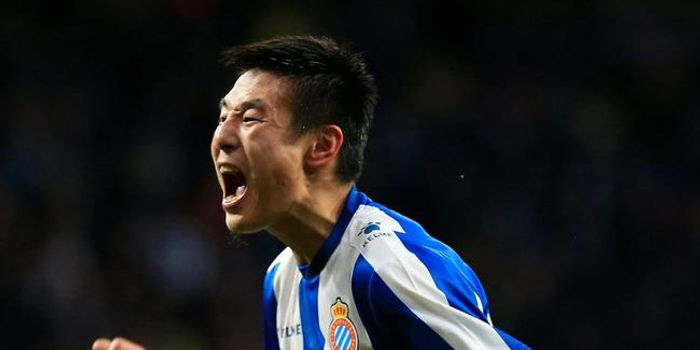 西甲-武磊重回首发凌空斩 西班牙人半场1-0领先