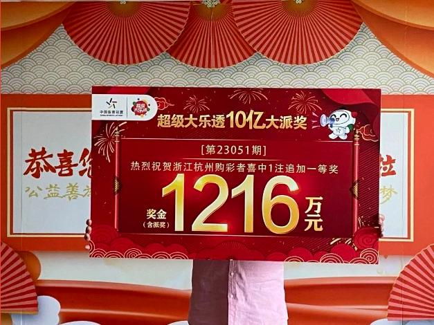大奖得主兑奖