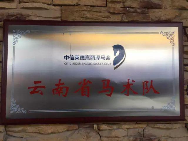 2014年3月1日正式成立“云南省马术队”