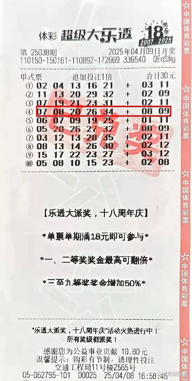 大乐透2个2442万得主先后领 选号方式出奇一致