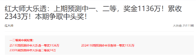 新浪数字彩专家9月狂揽30注头奖！揽奖超2亿
