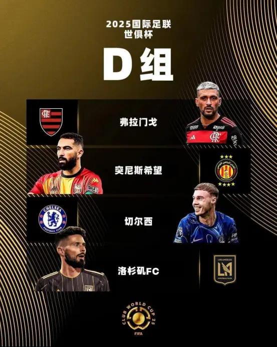 2025世俱杯D组巡礼:切尔西最强 洛杉矶顶替莱昂