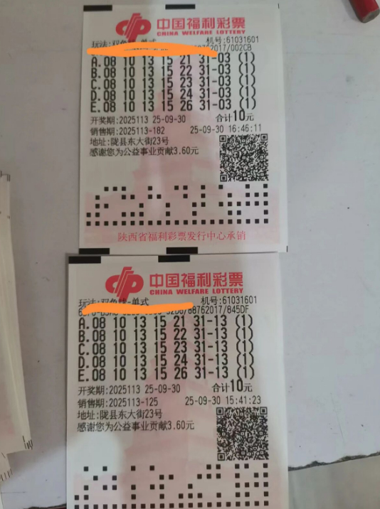 技术型彩民20元自选揽福彩48万 旺站1年内爆3个大奖