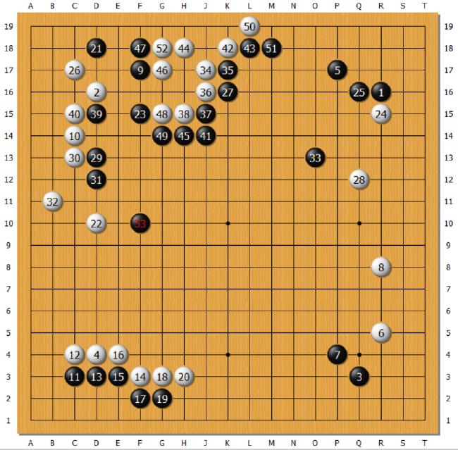 倡棋杯决赛次局王星昊上演精彩对攻 首夺冠军