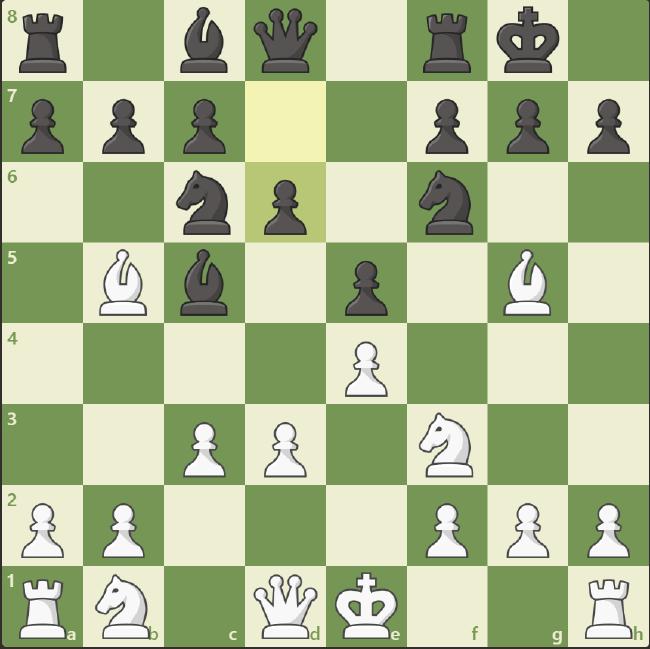 第6回合黑棋长考后走出d6