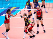 朱婷带伤上阵仍献55%成功率 决胜局展核心实力