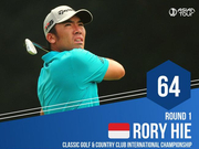 许金龙领先经典乡村俱乐部国际赛次轮 刘晏玮T43