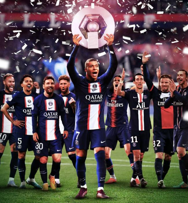 大巴黎成为法甲历史上冠军最多球队