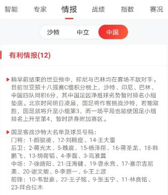 国足小负早有预料?最全数据+最强专家都在小炮APP