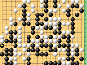 动图棋谱-TWT人机对抗赛 连笑执白中盘不敌绝艺