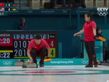 冰壶混双：中国6-4逆转战胜美国 保留晋级机会