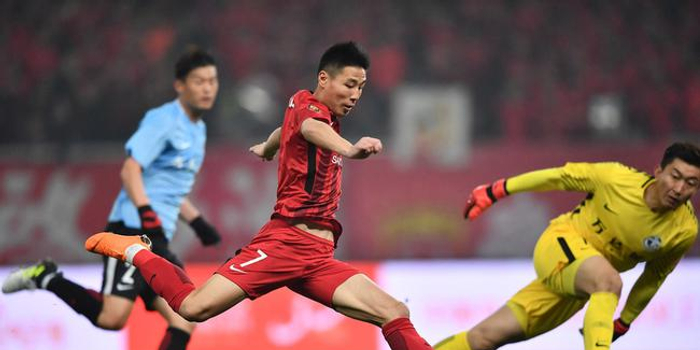 进球GIF-奥斯卡两送精妙助攻 武磊包抄+单刀建