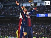 Messi interprets the perfect superstar! Even imitating him has become an extravagant hope | GIF