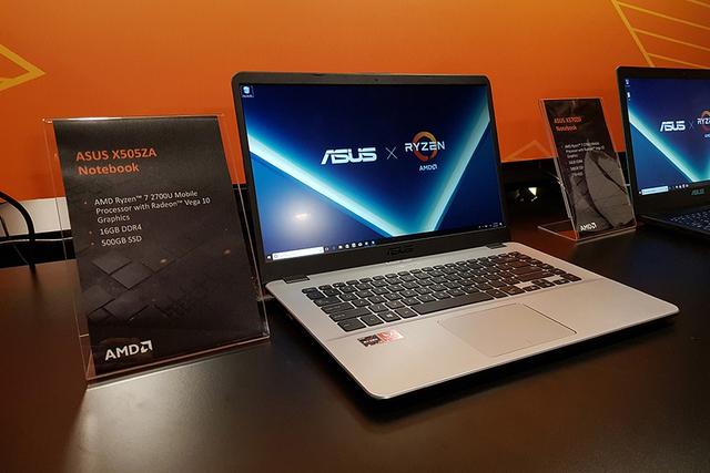 17           华硕vivobook x505za笔记本电脑,搭载ryzen   2700u
