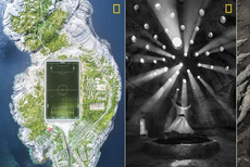 国家地理旅行者摄影大赛展世界奇景:闪电击中喷发火山