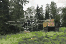 瑞典工程师开发“飞毯”单人飞行器：耗资1万美元造型奇特