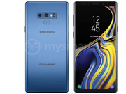 Galaxy Note9蓝色款渲染图曝光：这后背喜欢吗？