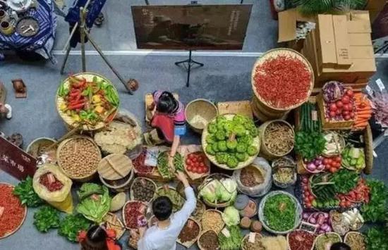 云南某乡镇菜场