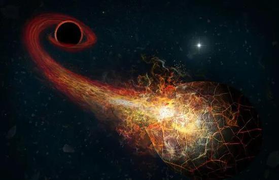 艺术家构想图,来自哈佛─史密森天体物理中心