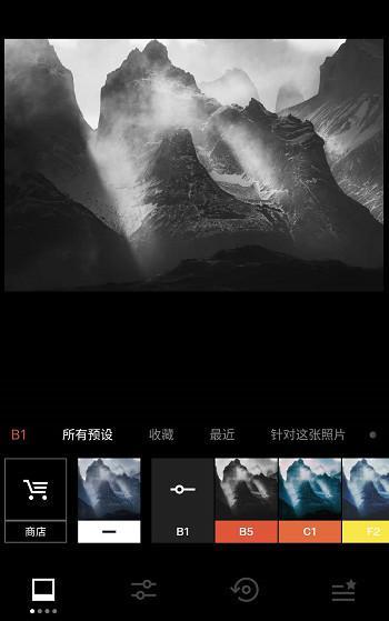 VSCO界面