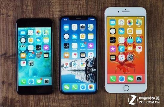 iPhone X与iPhone 8/8 Plus对比