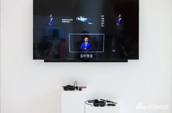5G+VR进行实时直播