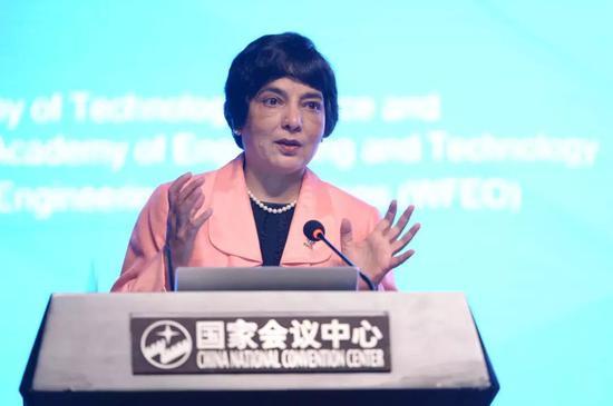 世界工程组织联合会(WFEO)主席、澳大利亚技术科学与工程学院院士 马琳·坎加(Marlene Kanga)