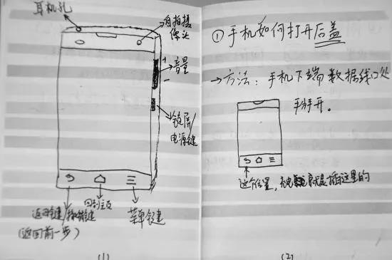 捧起手绘智能手机教程,双手给爸妈奉上。