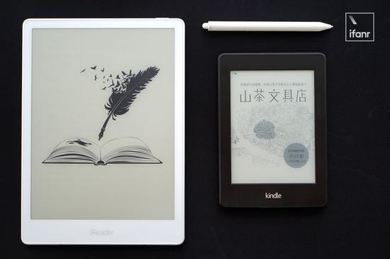 ▲ iReader Smart 和 kindle
