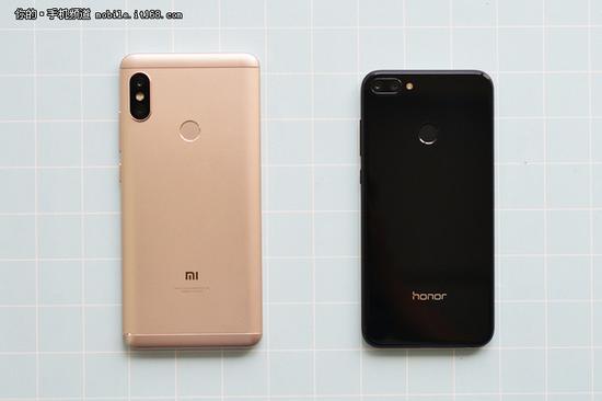 ▲荣耀9i与红米note5