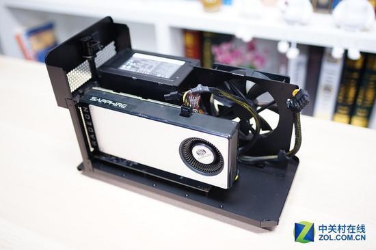 安装好RX470的样子