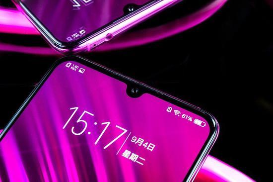vivo X23屏幕特写