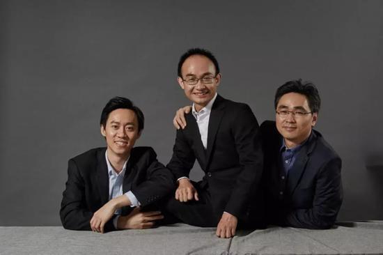 左起:林源、黄允松、甘泉