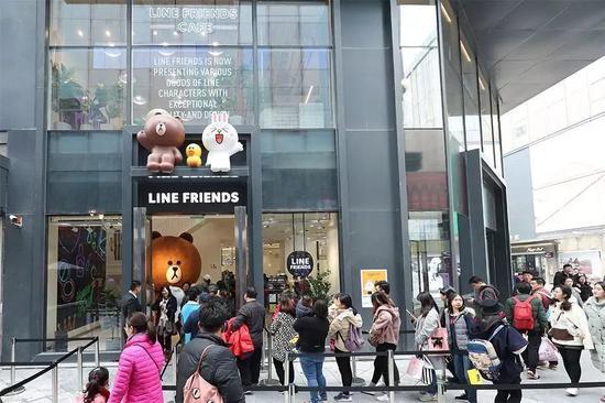 图片来源:Line Friends公众号