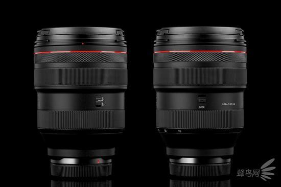 佳能RF 28-70mm f/2 L USM左右侧面