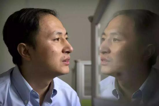 贺建奎。图片来源:美联社