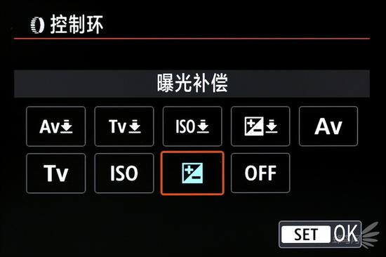 镜头控制环可设定的功能