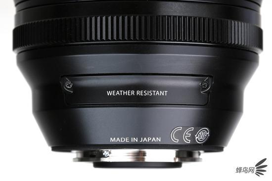 富士XF 8-16mm f/2.8镜头尾部