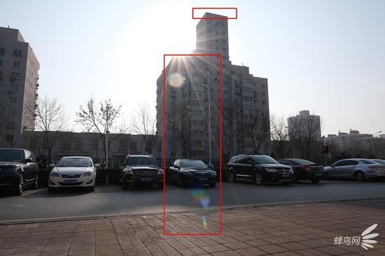 眩光及色散截取位置