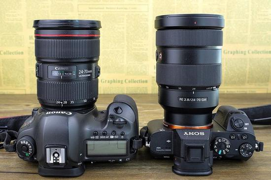 曾经强调轻巧的微单系统,到了全幅像场下却没有便携性优势了