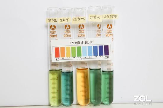 PH值均在国家安全标准范围内